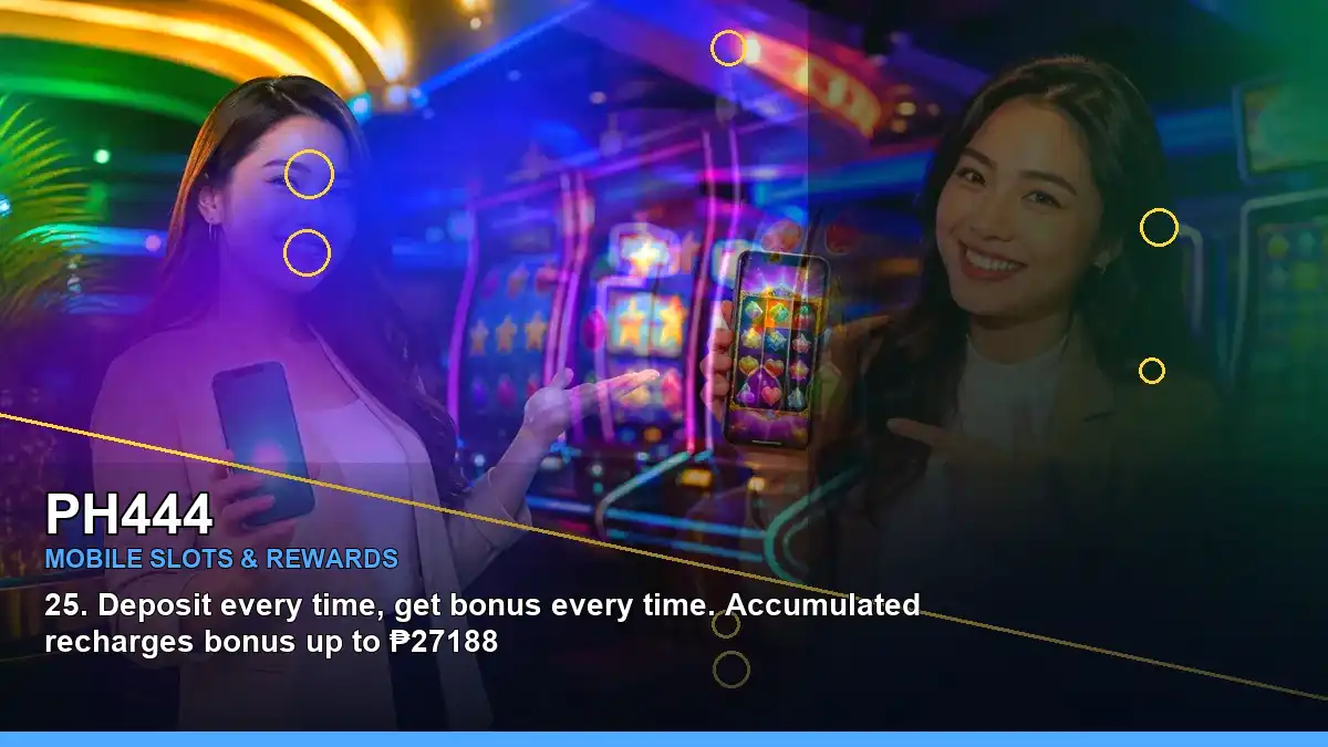 PH444 left close-up lucky reels online slot games highlighting mobile-friendly casino play