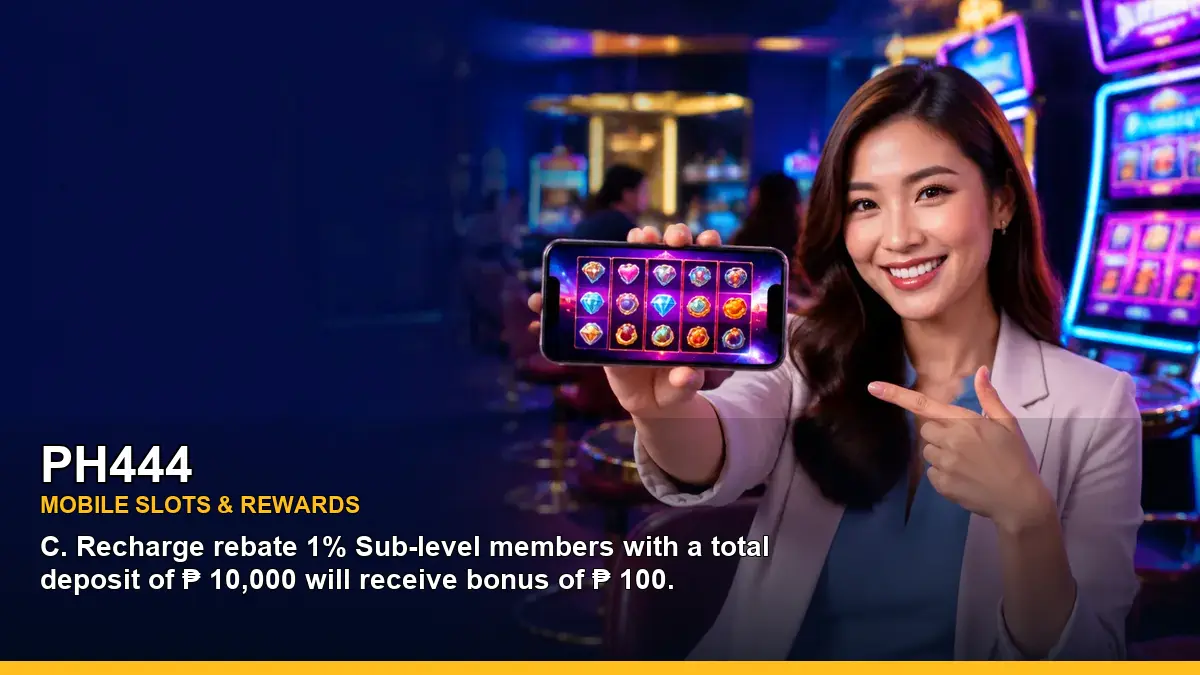 PH444 high-energy play mobile casino games in a dynamic layout for Philippine players