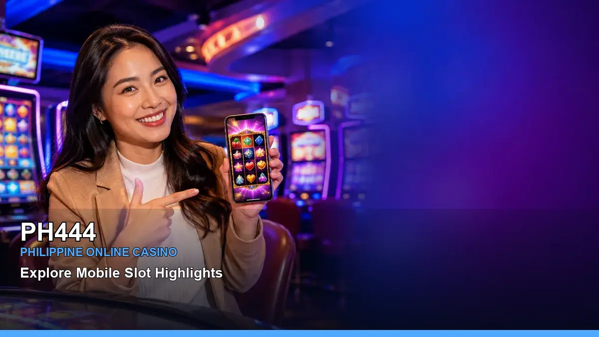 PH444 play mobile casino games featuring an adult Filipina casino host with a immersive composition — view 2