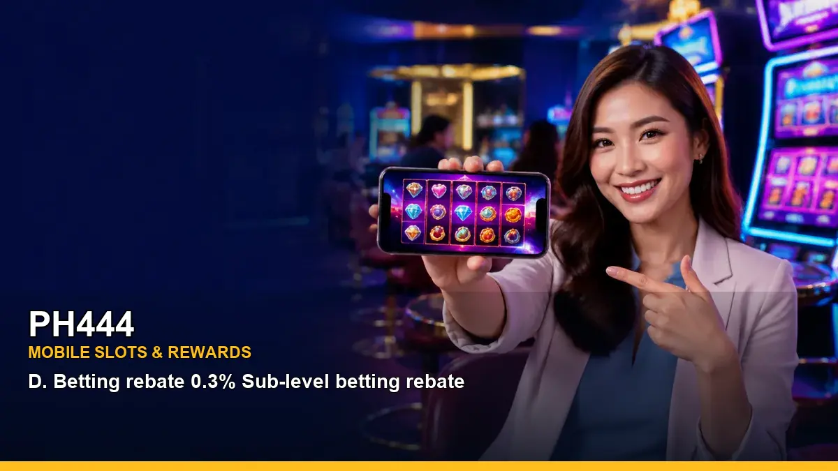PH444 Philippines casino guide with dynamic play mobile casino games and an adult Filipina casino host