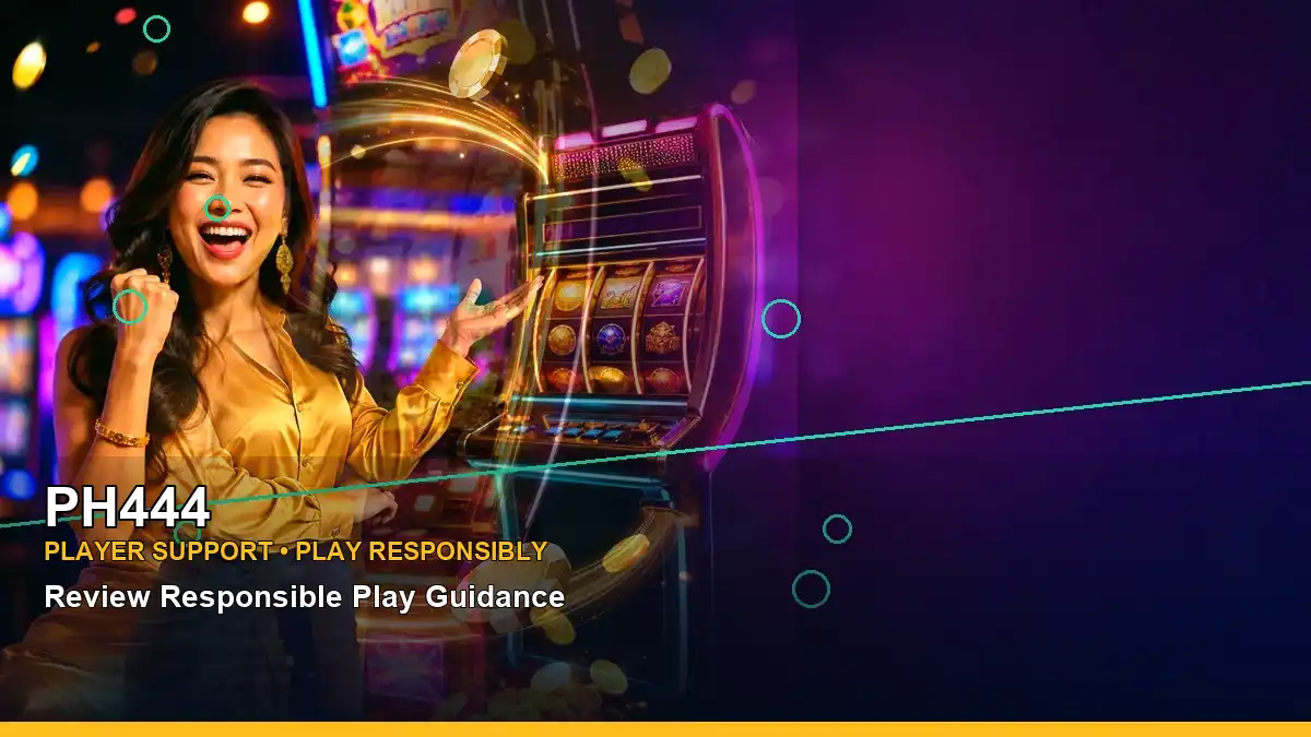 PH444 high-energy play phone mobile casino games in a left close-up layout for Philippine players